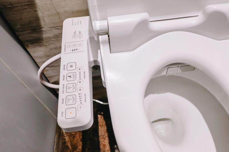 Modern Toilet and Bidet Combo