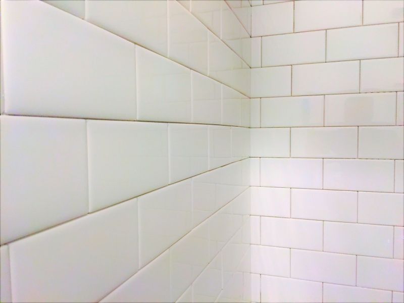 Tile Work in Shower Area